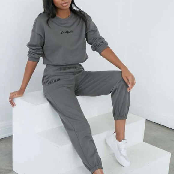 Shein 2 piece sweat outfit! Brand new never worn!#14 - Picture 3 of 6